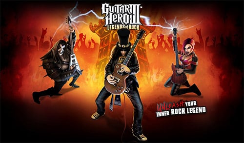 Guitar Hero 3 Legends Of Rock Game Cover